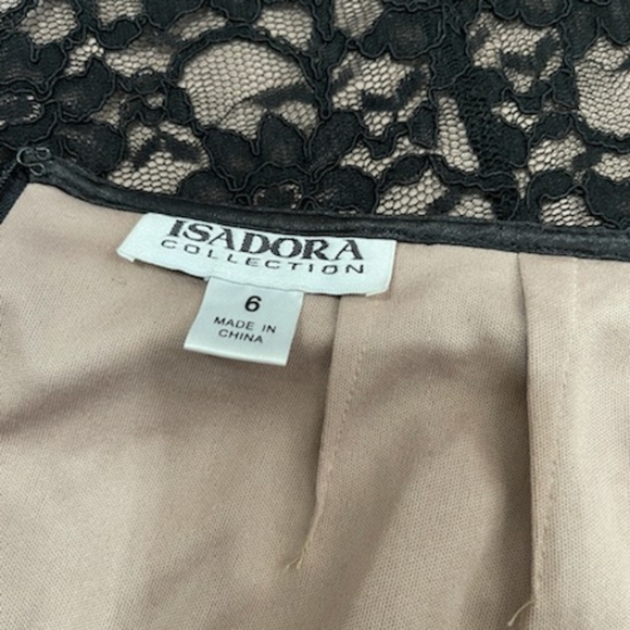 Isadora Black Lace Pencil Skirt - Picture 3 of 4